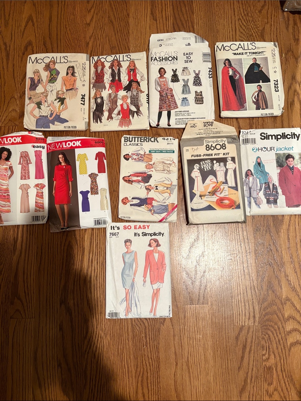 Assorted Women's Sewing Pattern Collection - Mixed Brands